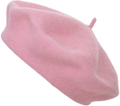 TOPTIE Womens Classic French Style Beret Artist Basque Beanie Hat-Pink : Clothing, Shoes & Jewelry