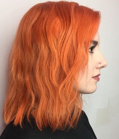orange hair