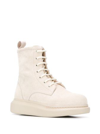 Alexander McQueen Hybrid lace-up Boots - Farfetch