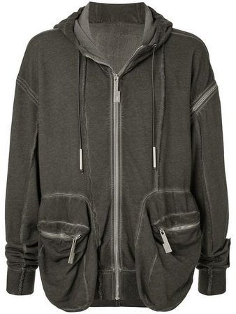 A-Cold-Wall* Constructed Front Zip Hoodie