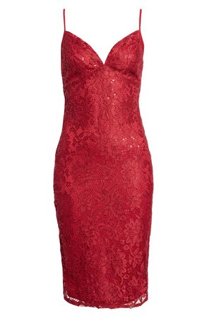 Lulus Cassius Sequin Lace Dress | Nordstrom