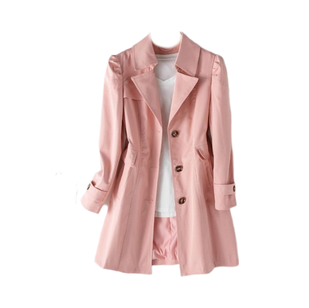 pink coat