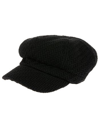 Textured Baker Boy Hat | Hats | Accessorize UK