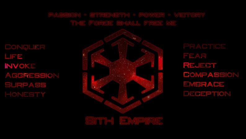 Sith Empire Logo Code