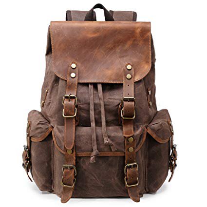 Kemy's Waxed Canvas Backpack
