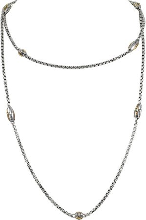 Astria Long Station Necklace