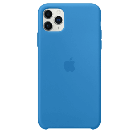 iPhone 11 Pro Max Silicone Case - Surf Blue