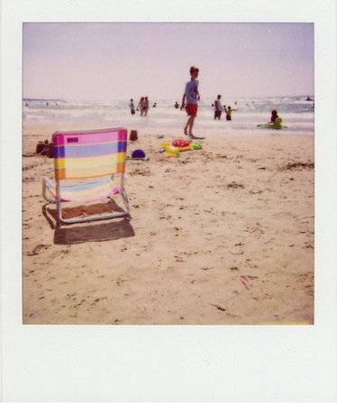 beach Polaroid