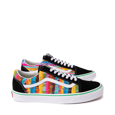 Vans x Sesame Street Old Skool Skate Shoe - Black / Multicolor | Journeys