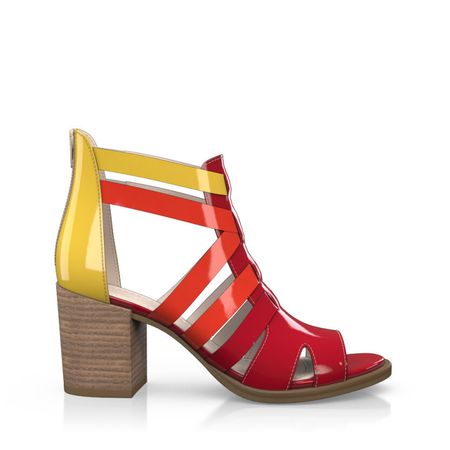 Block Heel Sandals 16211 | Girotti