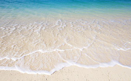 beach water sand