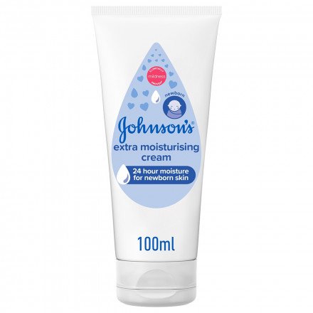 Johnson's Extra Moisturising Cream 100ml - Lotions, Creams & Oils - Hair, Body, Skin - Bath