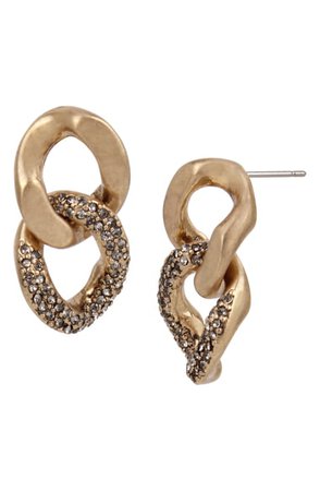 ALLSAINTS Double Chain Link Earrings | Nordstrom