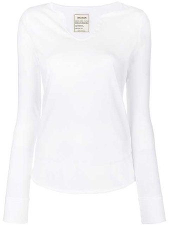 Zadig&Voltaire Longsleeved Buttoned T-shirt - Farfetch