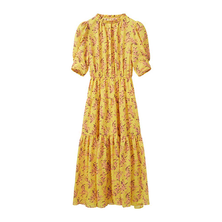 JESSICABUURMAN – JAKIO Flower Printed Midi Dress