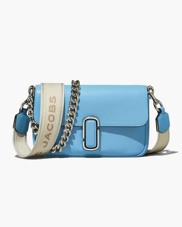 light blue purse