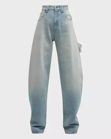 DARKPARK Audrey Wide-Leg Jeans | Neiman Marcus