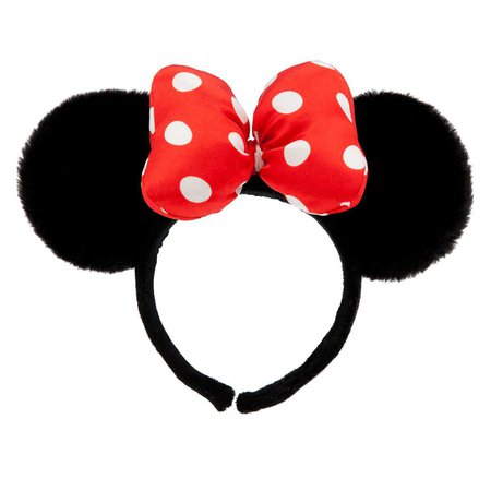 Minnie Mouse Ear Headband - Plush | shopDisney