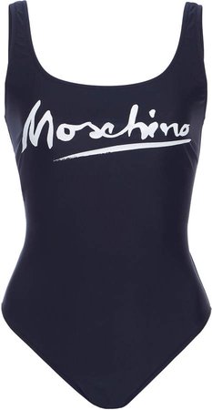 Moschino Signature Swimsuit Size: 36