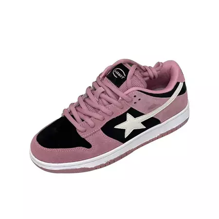 Y2k Star Pink Sneakers - Shoptery