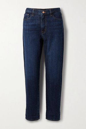 Mid denim Tate boyfriend jeans | J Brand | NET-A-PORTER