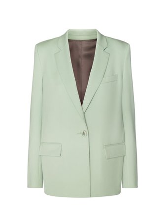 The Attico Jackets and Coats | The Attico - ''Bianca'' sage green blazer