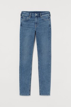 Skinny Regular Jeans - Denim blue - Ladies | H&M US