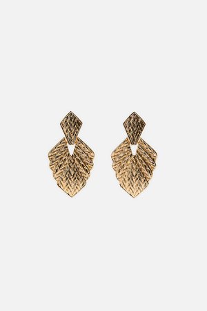 TEXTURE EARRINGS - Collection-TIMELESS-WOMAN-CORNER SHOPS | ZARA Canada