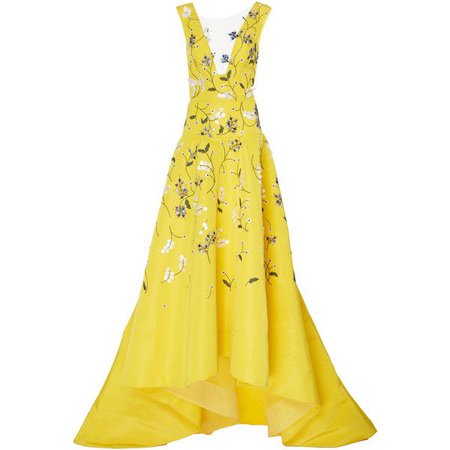 0b68c92f83893c91a7586b62ef04474b--yellow-floral-dress-yellow-gown.jpg (600×600)