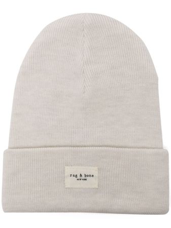 Shop Rag & Bone Addison ribbed beanie with Express Delivery - FARFETCH
