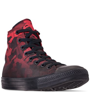Converse Chuck Taylor All Star Gradient Camo High Top Casual Sneakers