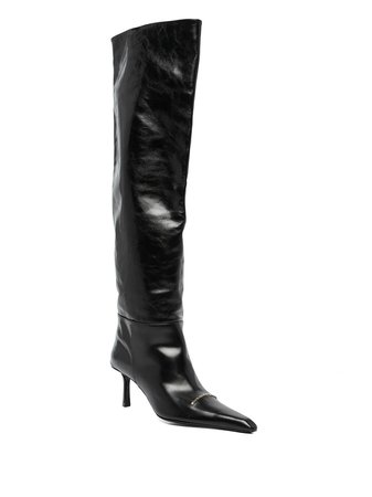 Shop Alexander Wang Viola high slouch boots with Express Delivery - FARFETCH