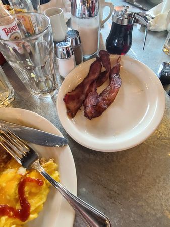 Bacon 🥓 breakfast aesthetic