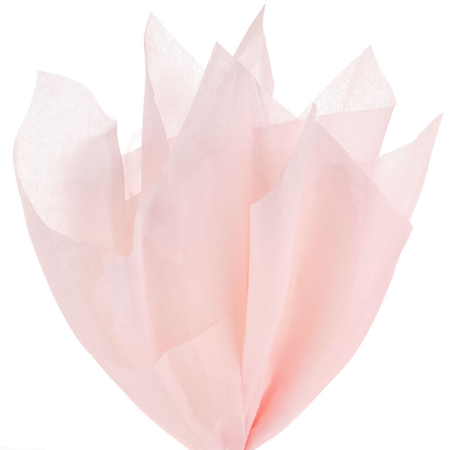 Blush Pink Tissue Paper, 8 sheets