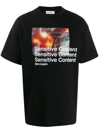 Palm Angels t-shirt Sensitive Content - Farfetch
