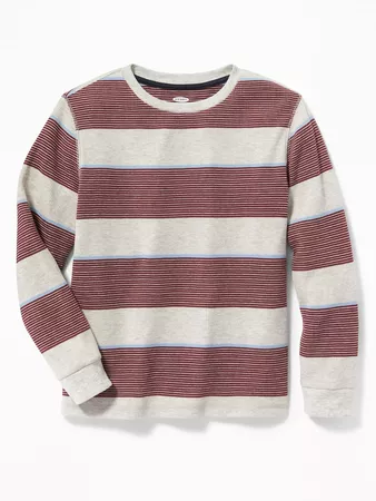 Thermal Crew-Neck Tee for Boys | Old Navy