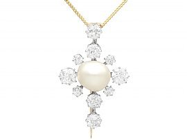 Victorian Pearl Pendant for Sale | AC Silver