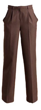 brown suit trousers
