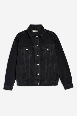 Oversized Denim Jacket - Denim - Clothing - Topshop USA