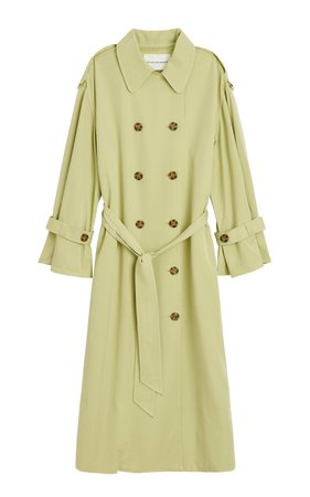 Alanis Double-Breasted Trench Coat By By Malene Birger | Moda Operandi