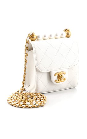 Pre-Owned Chanel Chic Pearls Mini Bag