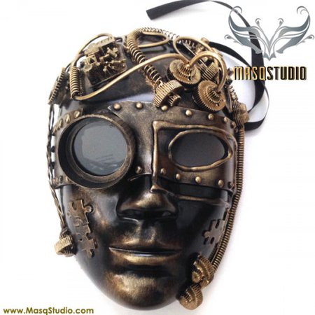 steampunk full face mask