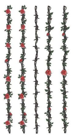 roses and thorns tattoo armlet - Google Search
