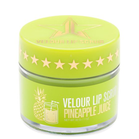 Jeffree Star Cosmetics Velour Lip Scrub Pineapple Juice | Beautylish