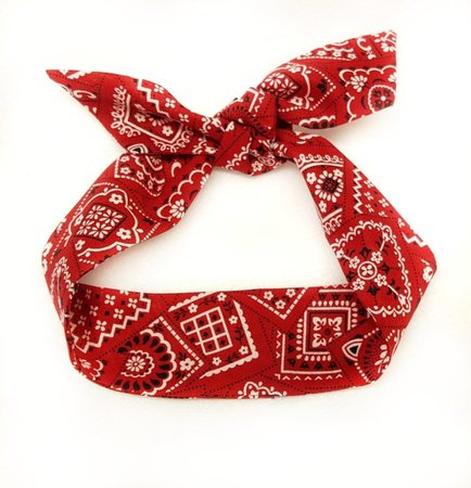 red paisley scarf - Google Search