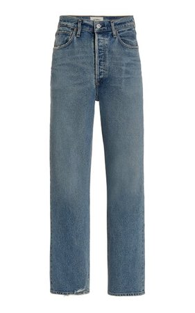 Eva Stretch High-Rise Relaxed Straight-Leg Jeans By Citizens Of Humanity | Moda Operandi