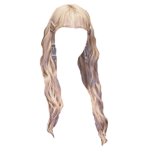 Blonde Hair PNG Bangs