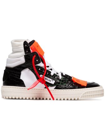 Off-White black, White And Orange off-court 3.0 Leather Sneakers - Farfetch