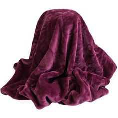 fuzzy purple blanket
