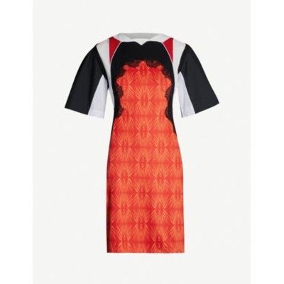 koche abstract print woven dress